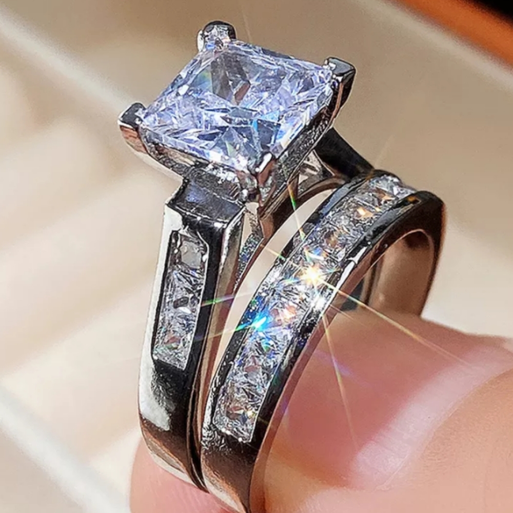 Engagement / Wedding Ring set.